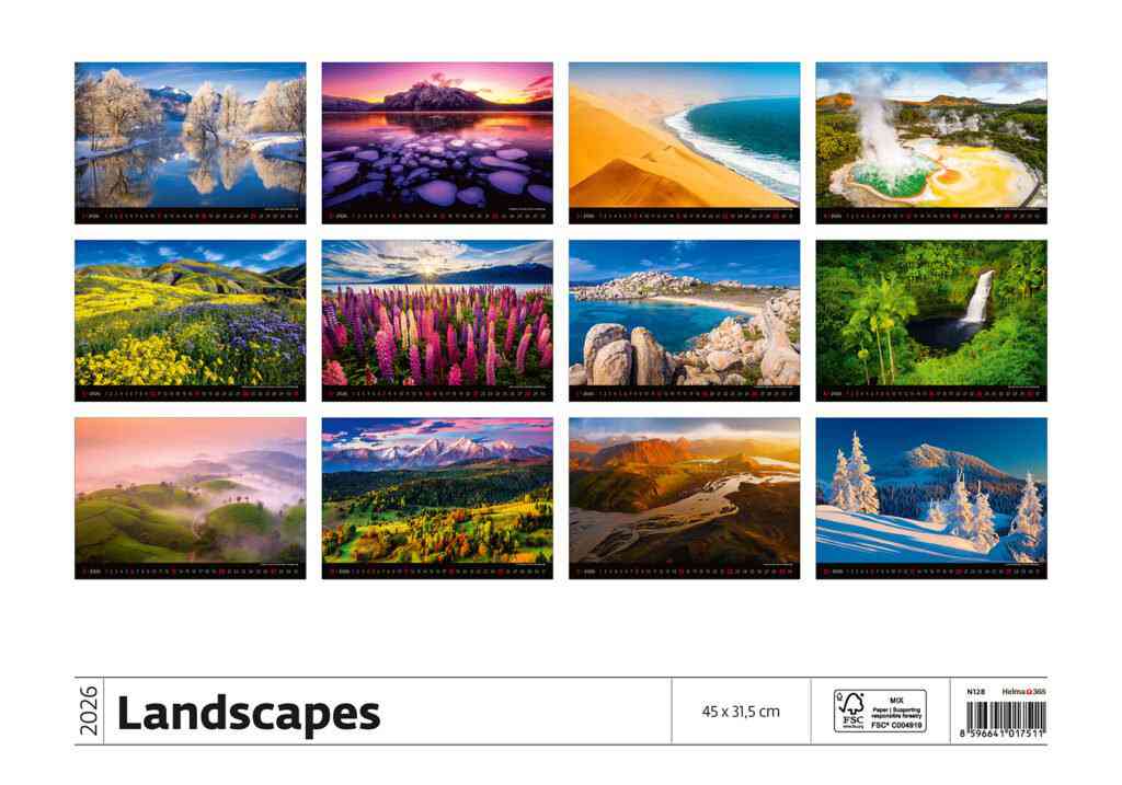 STANDARD - Calendar Landscapes