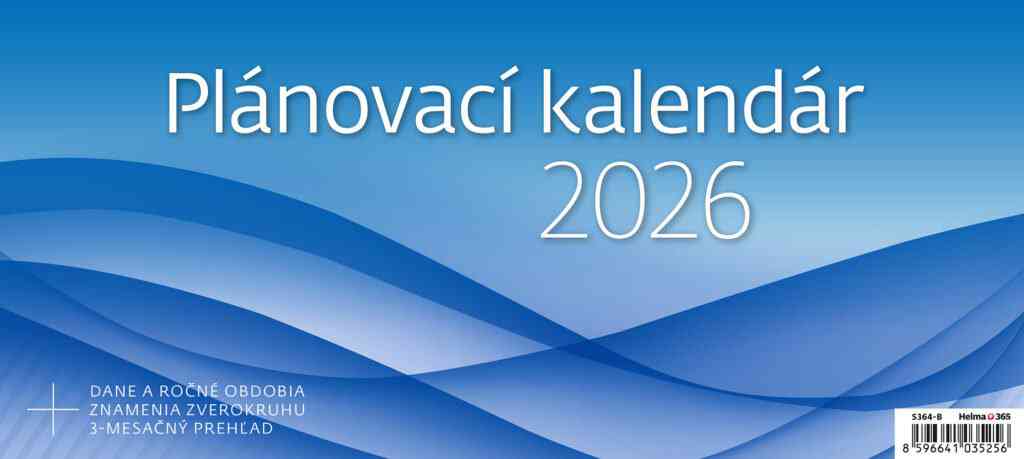 Stolové kalendáre 2026 - Plánovací kalendár OFFICE