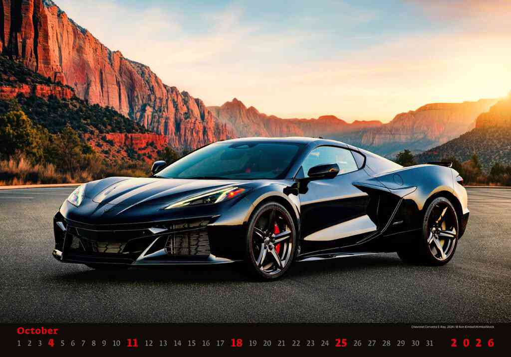 Wall calendars 2026 - Calendar Cars