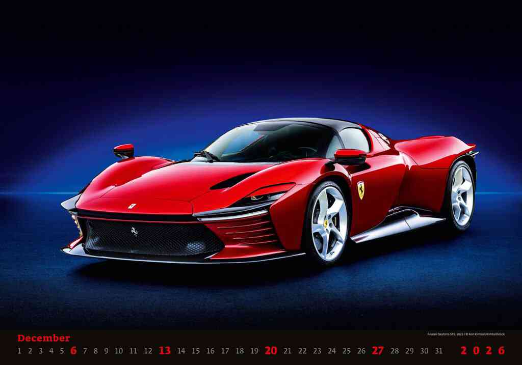 Wall calendars 2026 - Calendar Cars