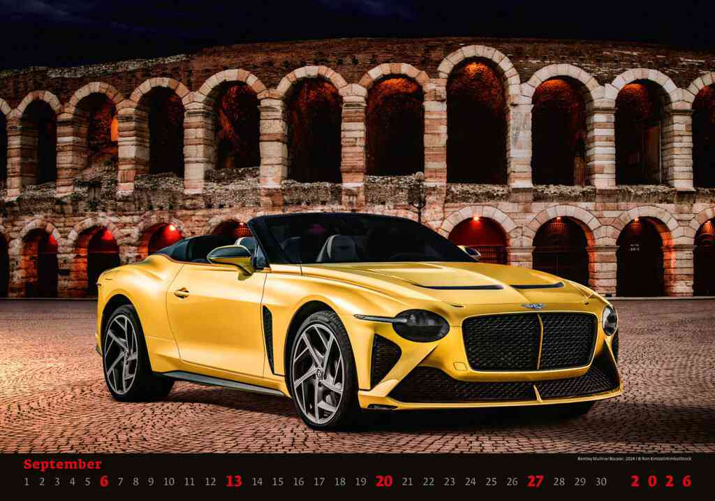 STANDARD - Calendar Cars