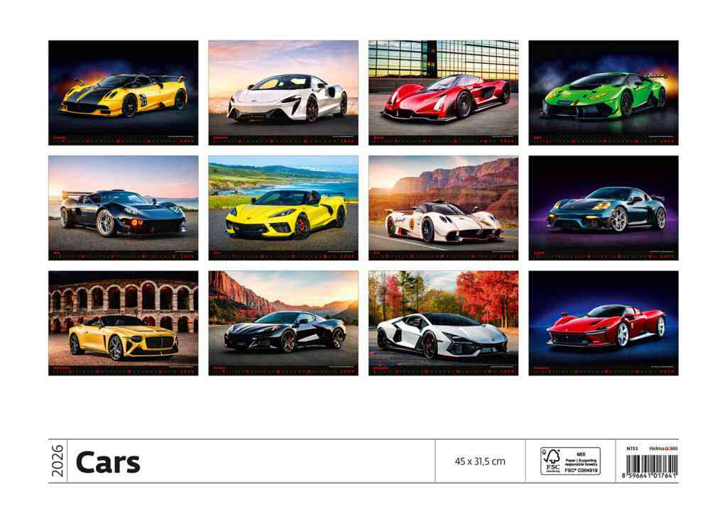 STANDARD - Calendar Cars