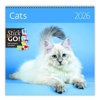 Wall calendars 2026 - Calendar Cats