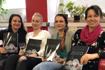 Pokřtili jsme nový exportní katalog kalendářů a diářů na rok 2020, zápisníků a dřevěných obrazů