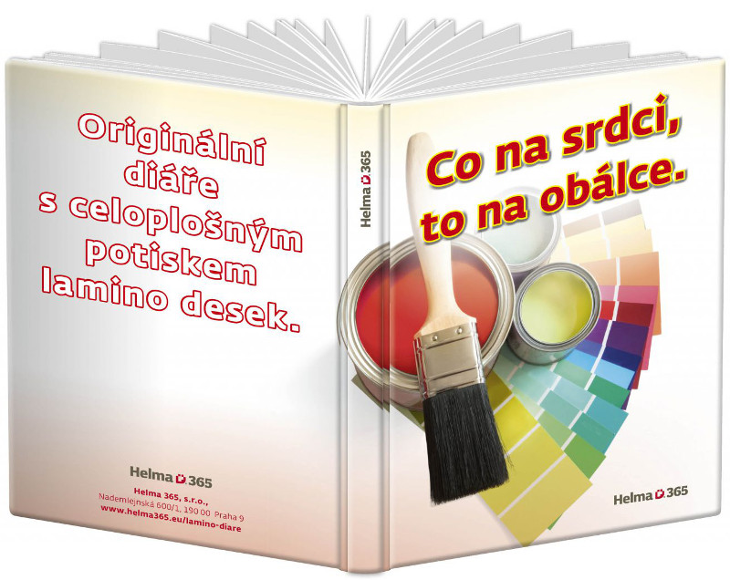 originální diáře za minimální náklady